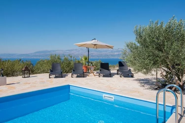 Holiday Home My Summer House - Two-Bedroom Holiday Home with Private Pool and Terrace - (ST)-Piscine