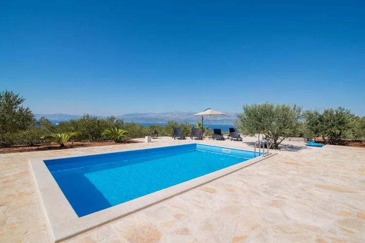 Holiday Home My Summer House - Two-Bedroom Holiday Home with Private Pool and Terrace - (ST)-Piscine