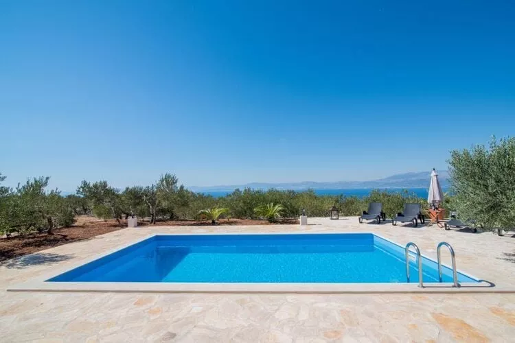 Holiday Home My Summer House - Two-Bedroom Holiday Home with Private Pool and Terrace - (ST)-Piscine