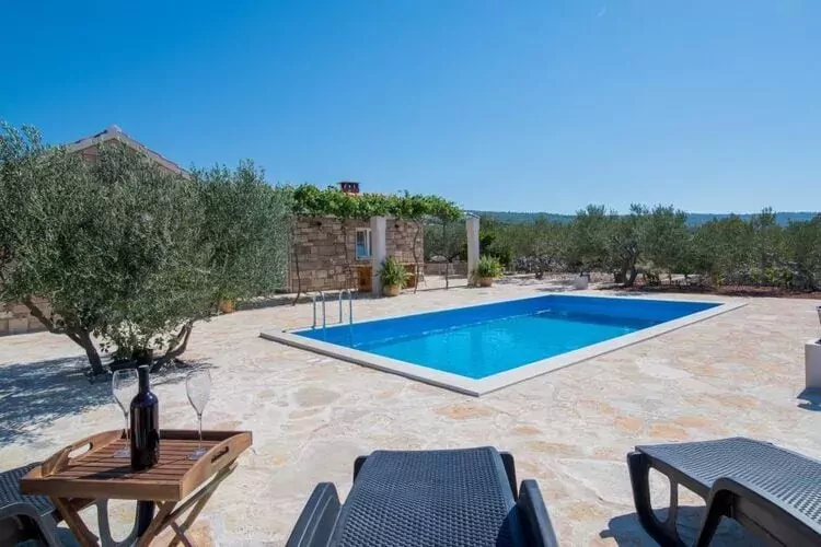 Holiday Home My Summer House - Two-Bedroom Holiday Home with Private Pool and Terrace - (ST)-Piscine
