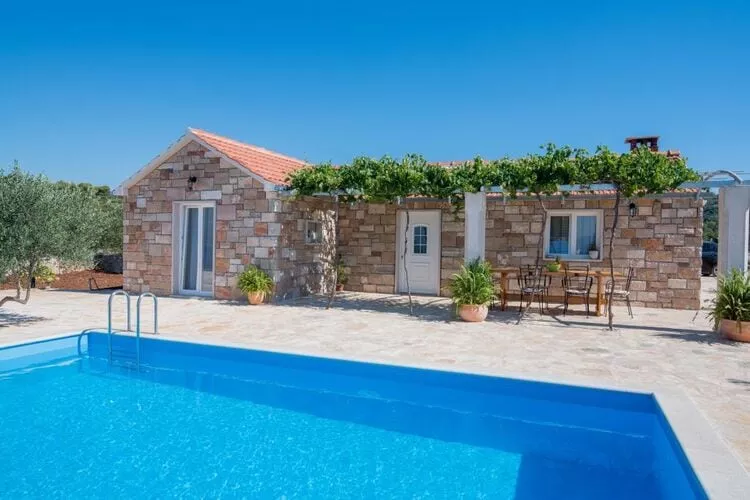 Holiday Home My Summer House - Two-Bedroom Holiday Home with Private Pool and Terrace - (ST)-Piscine