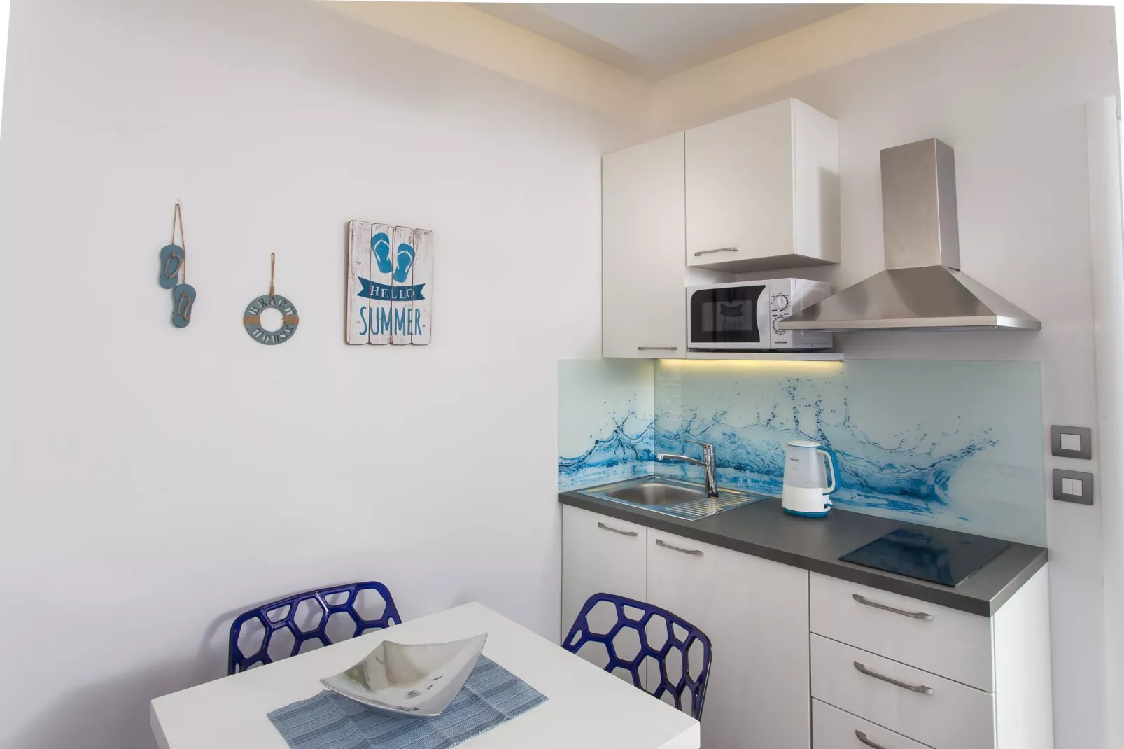 Apartments Villa Peragro - Superior Studio Apartment (PLAVI)-Kitchen