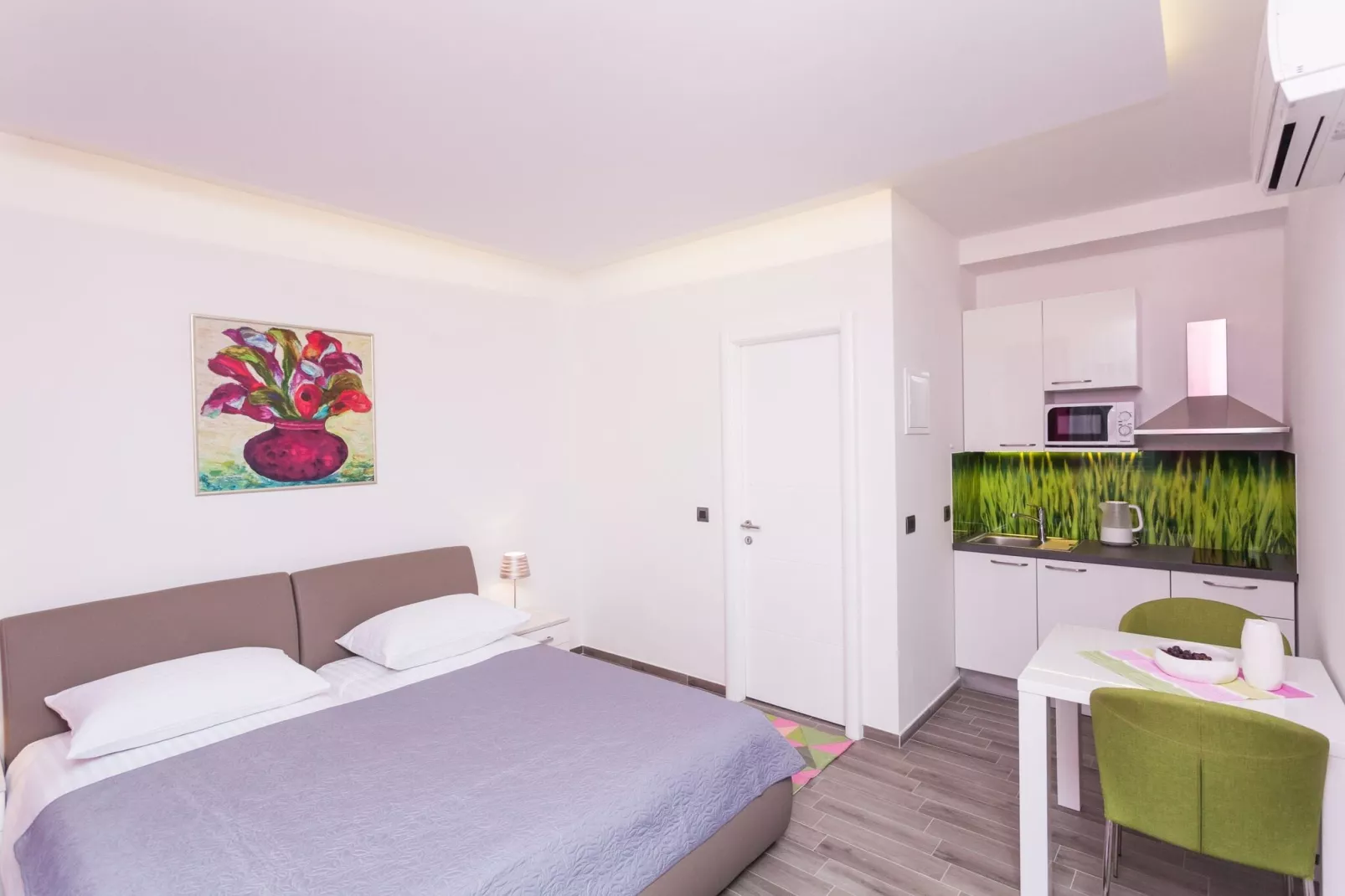 Apartments Villa Peragro - Comfort Studio Apartment (ZELENI)-Chambre