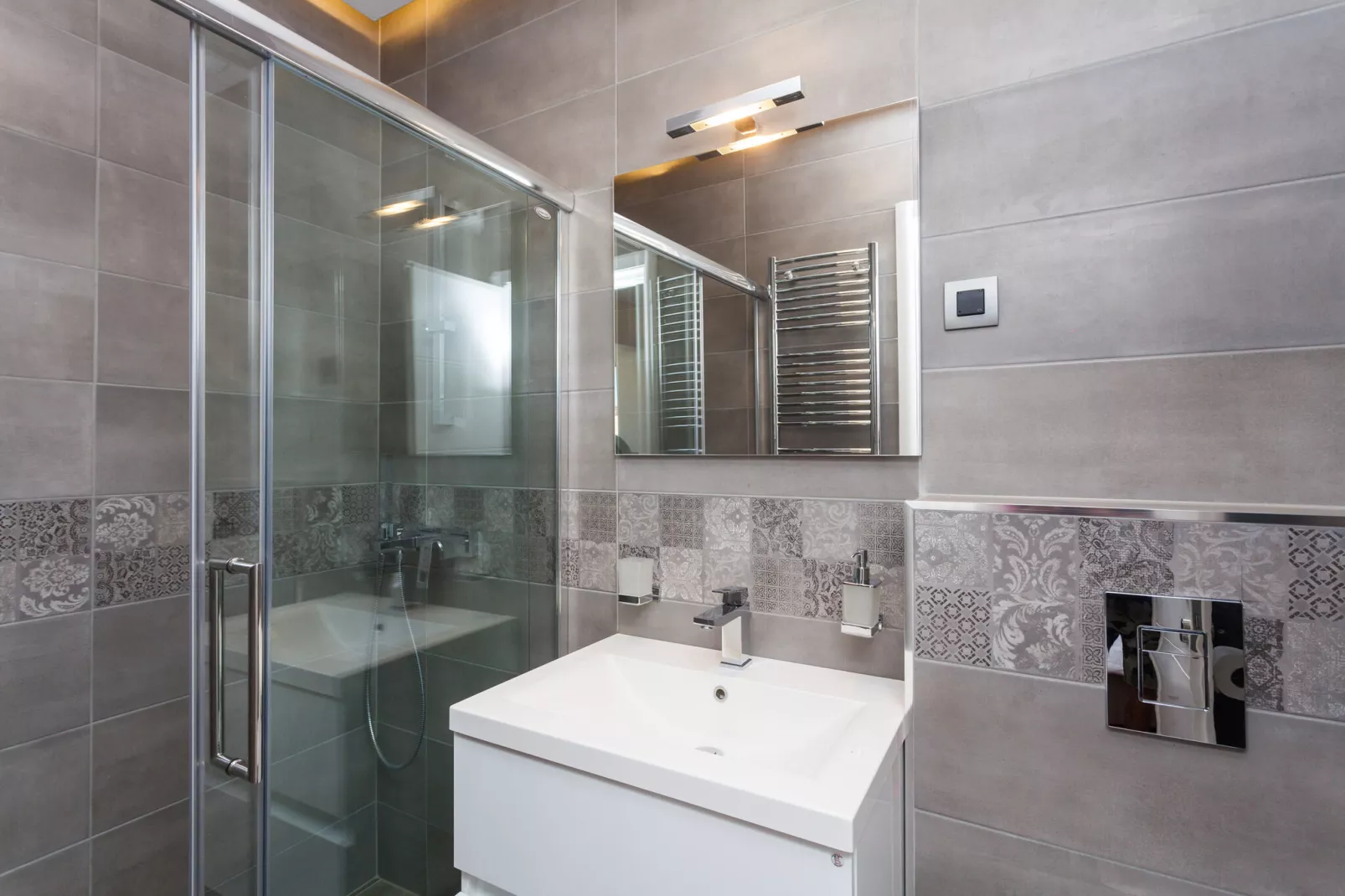 Apartments Villa Peragro - Comfort Studio Apartment (ZELENI)-Salle de bain