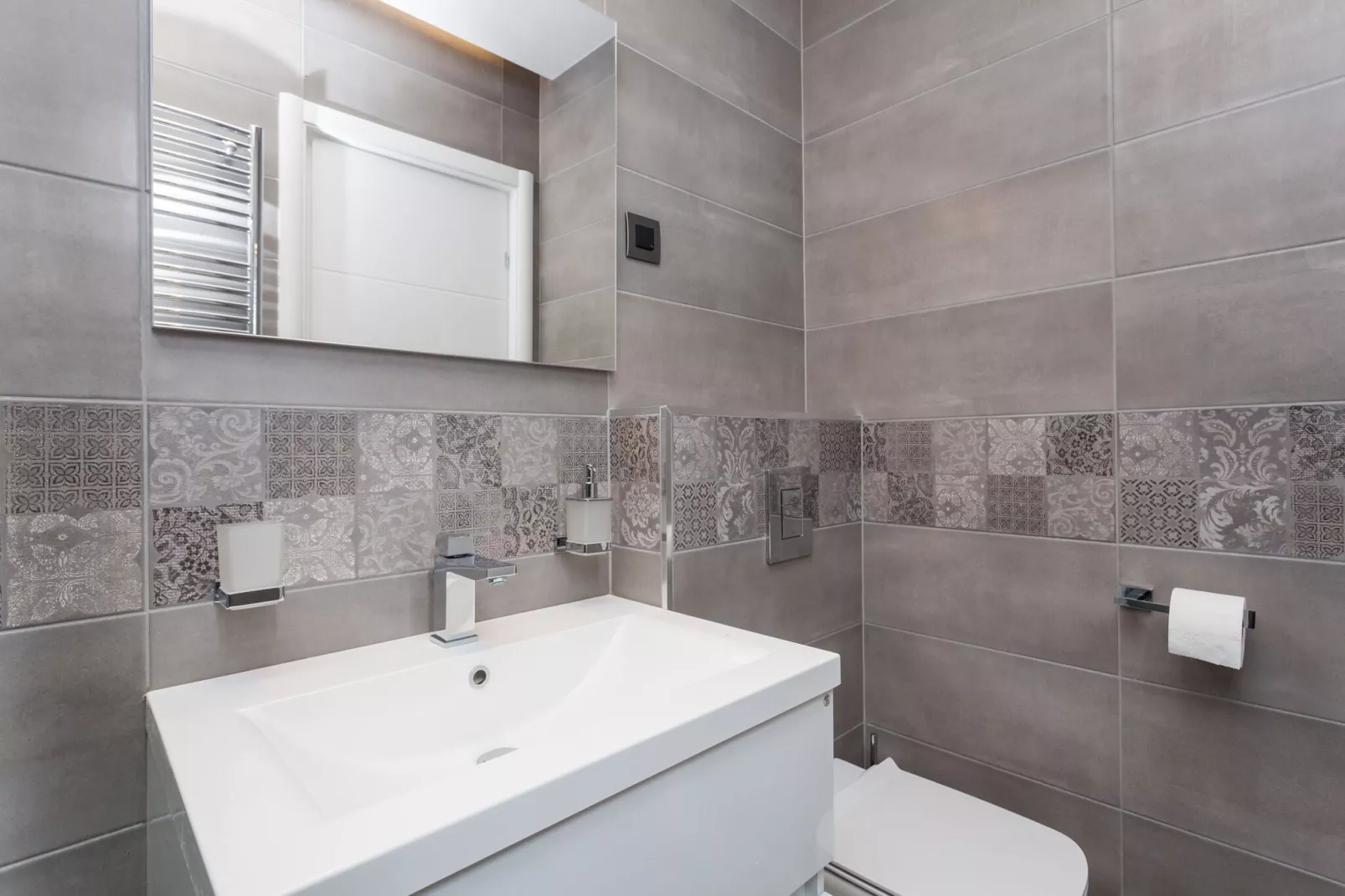 Apartments Villa Peragro - Comfort Studio Apartment (ZELENI)-Salle de bain