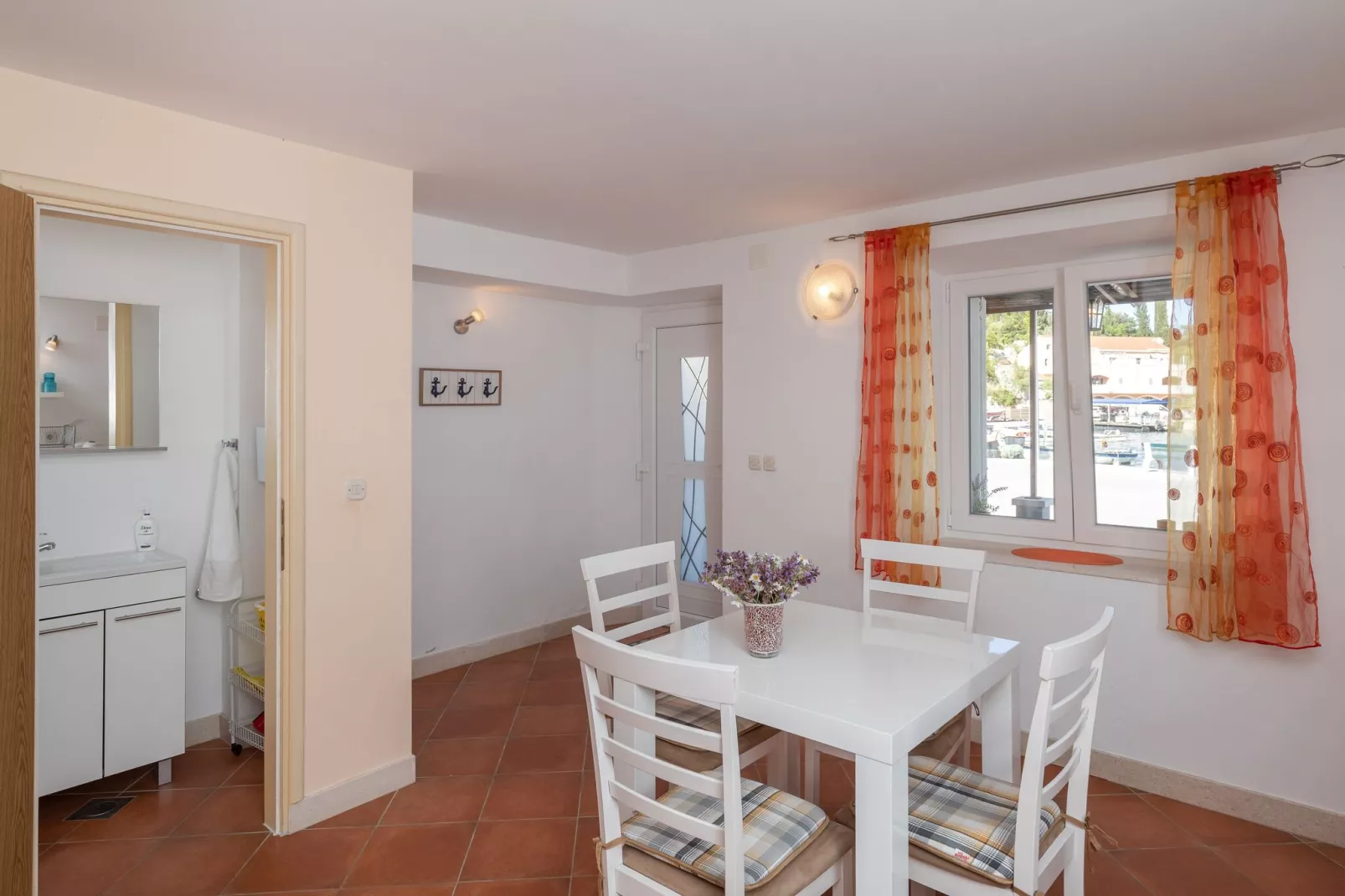 Holiday Home Anima Maris- Duplex Two Bedroom Holiday Home with Terrace and Sea View-Küche