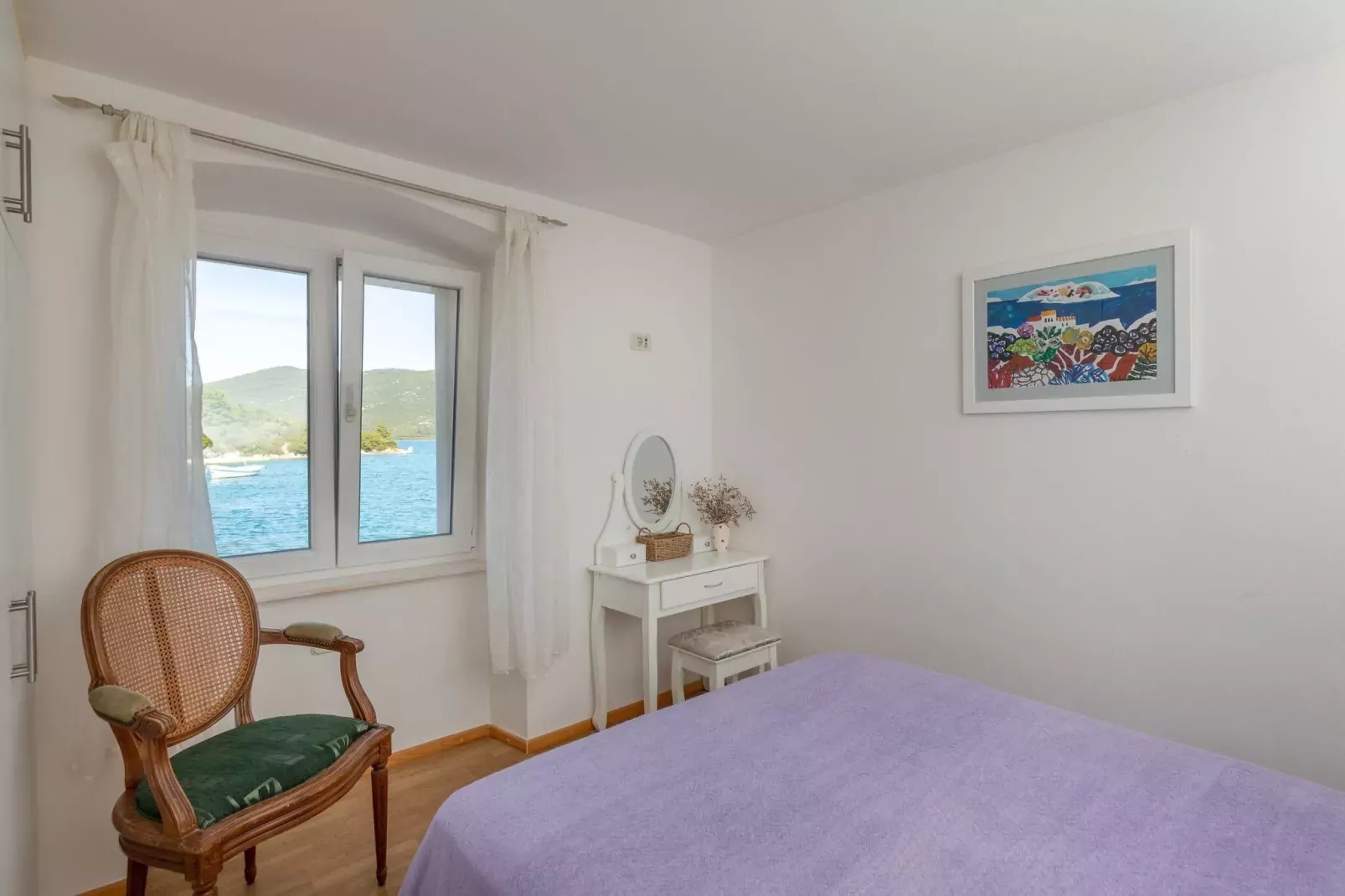 Holiday Home Anima Maris- Duplex Two Bedroom Holiday Home with Terrace and Sea View-Schlafzimmer