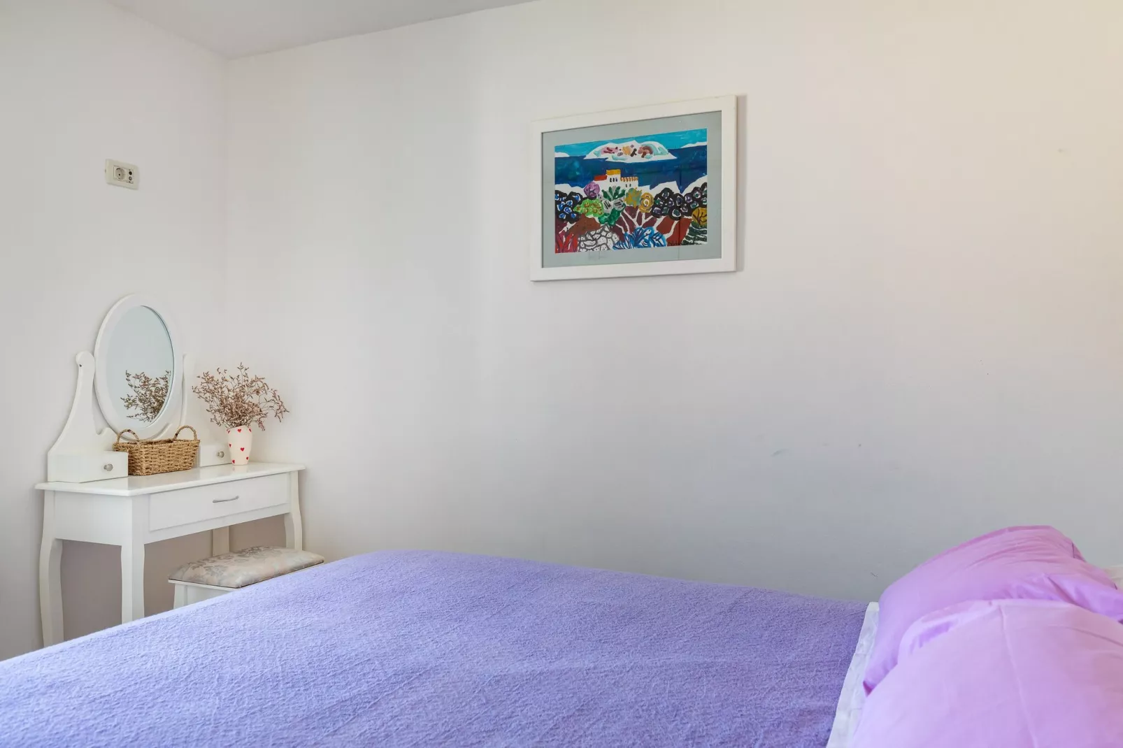 Holiday Home Anima Maris- Duplex Two Bedroom Holiday Home with Terrace and Sea View-Schlafzimmer