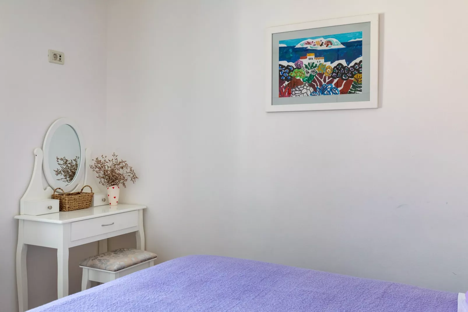 Holiday Home Anima Maris- Duplex Two Bedroom Holiday Home with Terrace and Sea View-Schlafzimmer