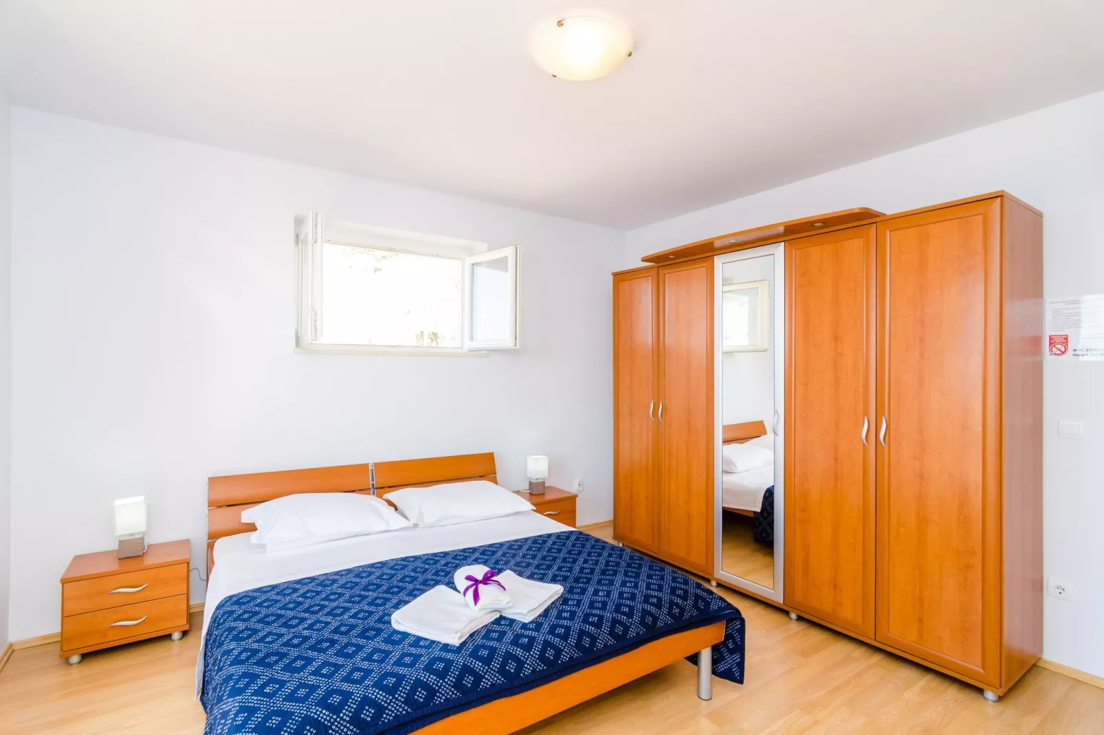 Apartments Bonavista - Premium Two Bedroom Apartment with Balcony and Sea View (A2)-Bedroom