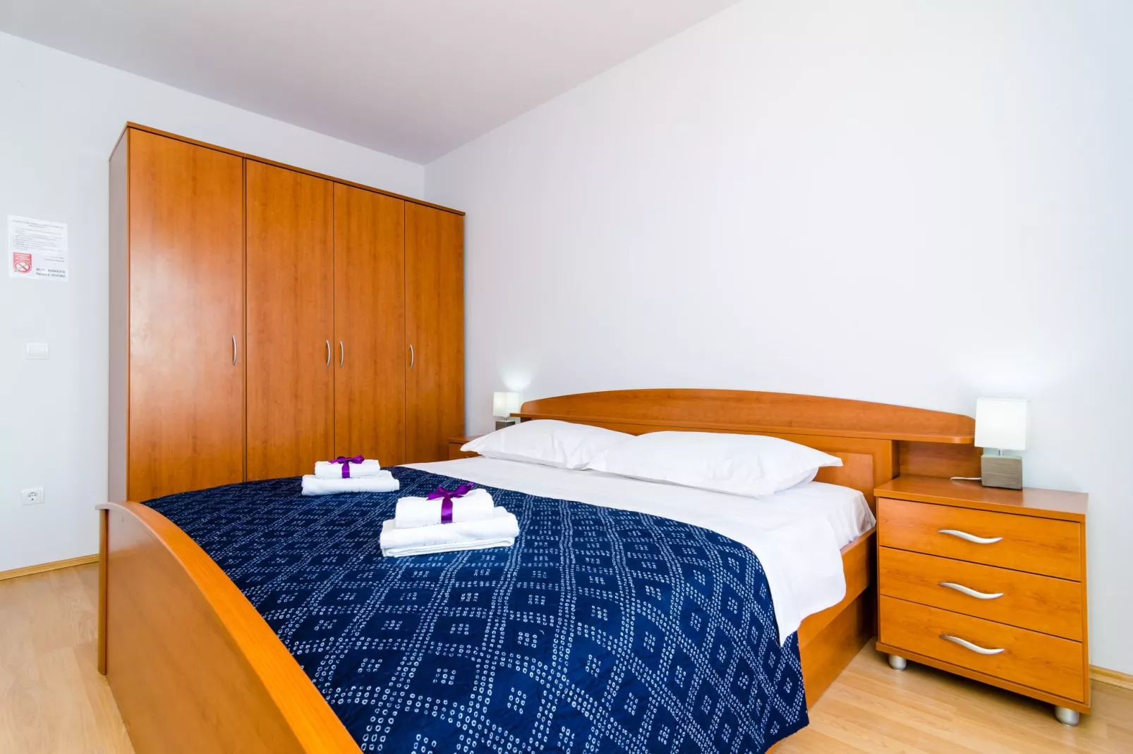 Apartments Bonavista - Premium Two Bedroom Apartment with Balcony and Sea View (A2)-Bedroom