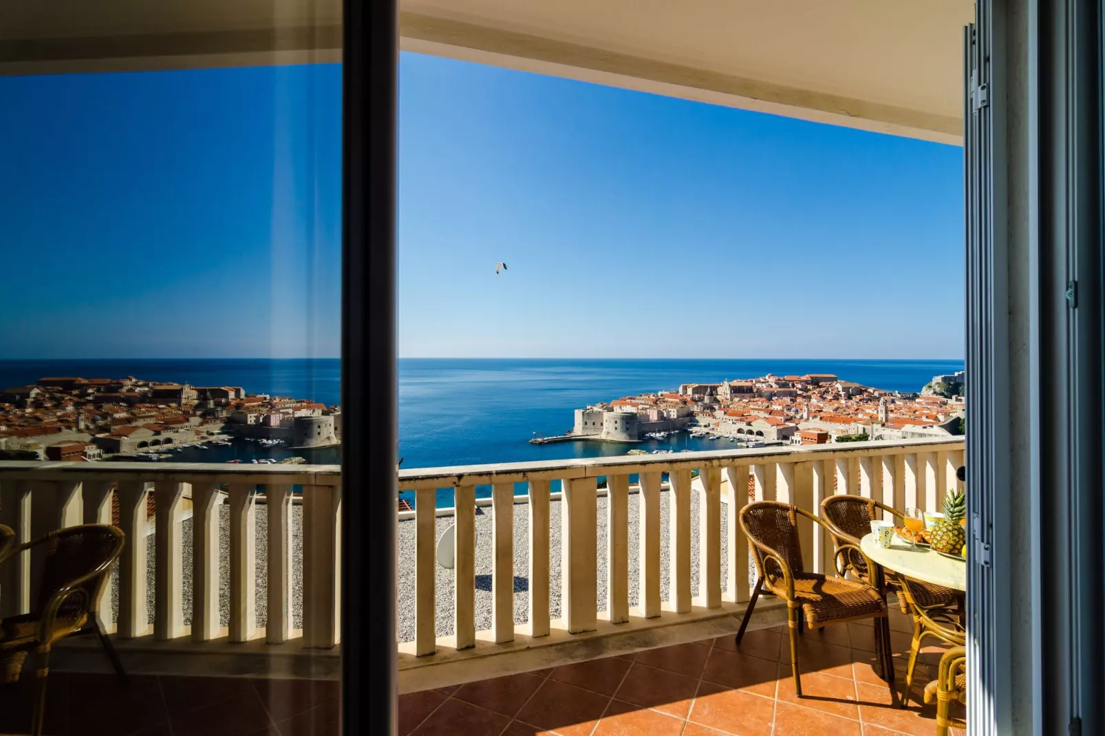 Apartments Bonavista - Premium Two Bedroom Apartment with Balcony and Sea View (A2)-Terrace balcony