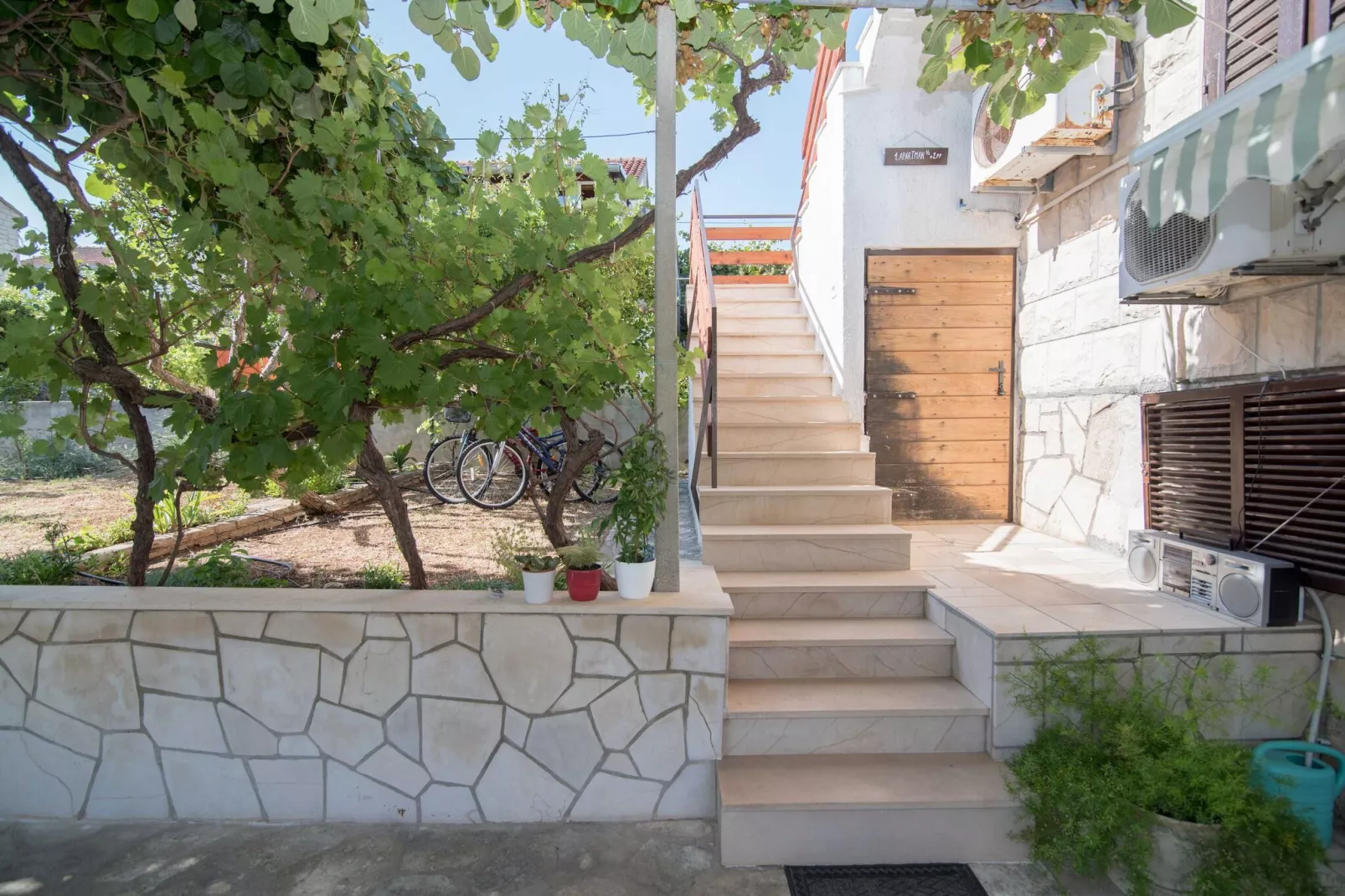 Apartments Natasa- One Bedroom Apartment with Terrace(A2) - (ST)-Extérieur