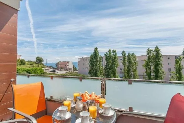 Apartments Nikolina (ST)- Comfort Two Bedroom Apartment(A1)-Terrace