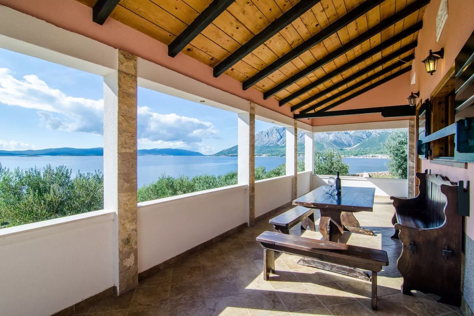 Villa Sea Edge - Three Bedroom Villa with Sea View-Terrasse