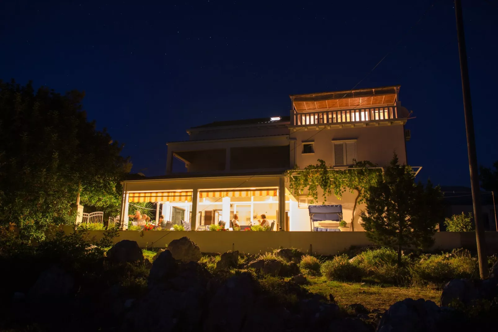 Apartment & Rooms Villa Katarina - Double Room with Shared Balcony 1-Outdoor