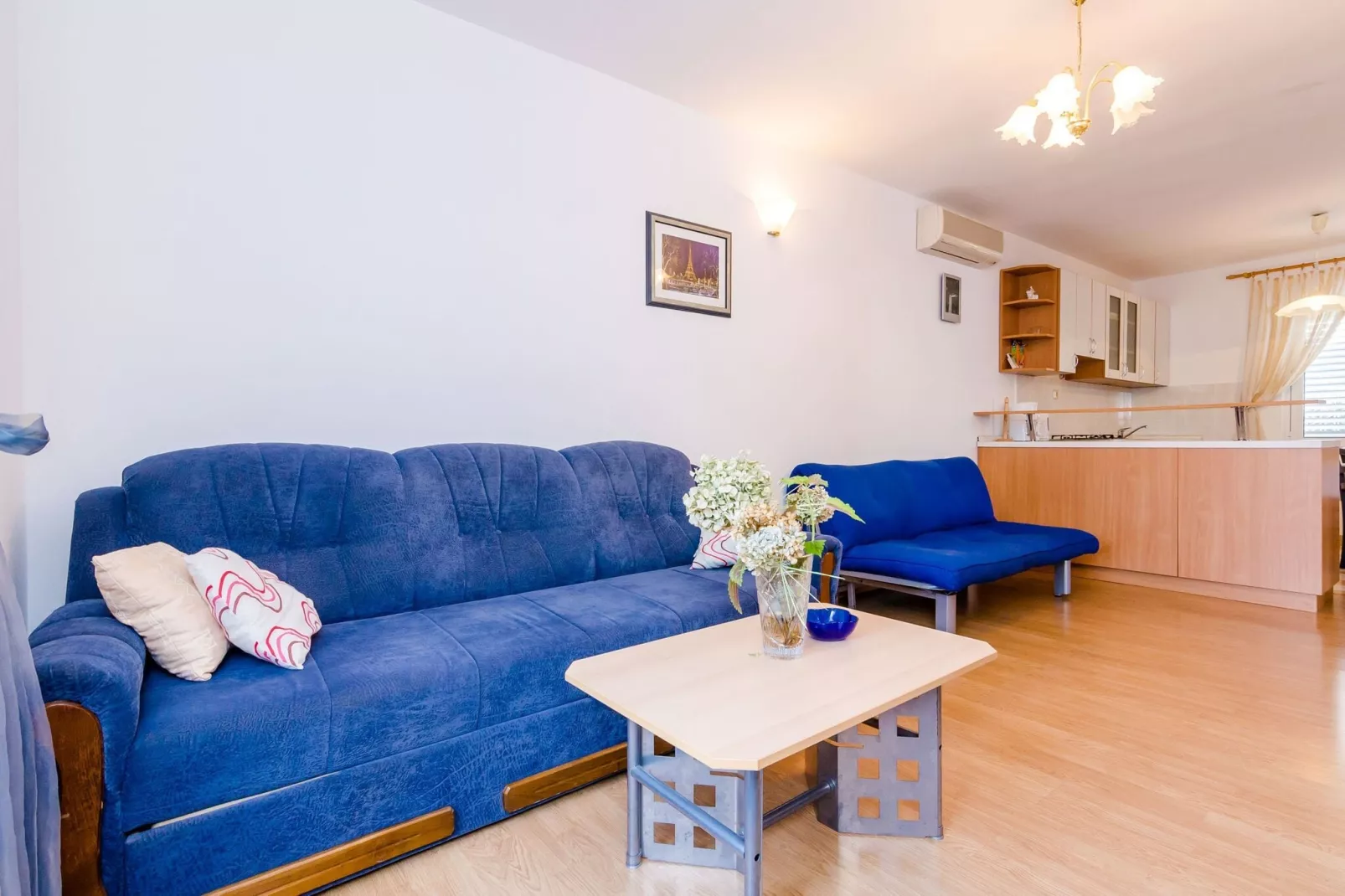 Apartment & Rooms Villa Katarina - One Bedroom Apartment with Terrace and Sea View-Salon