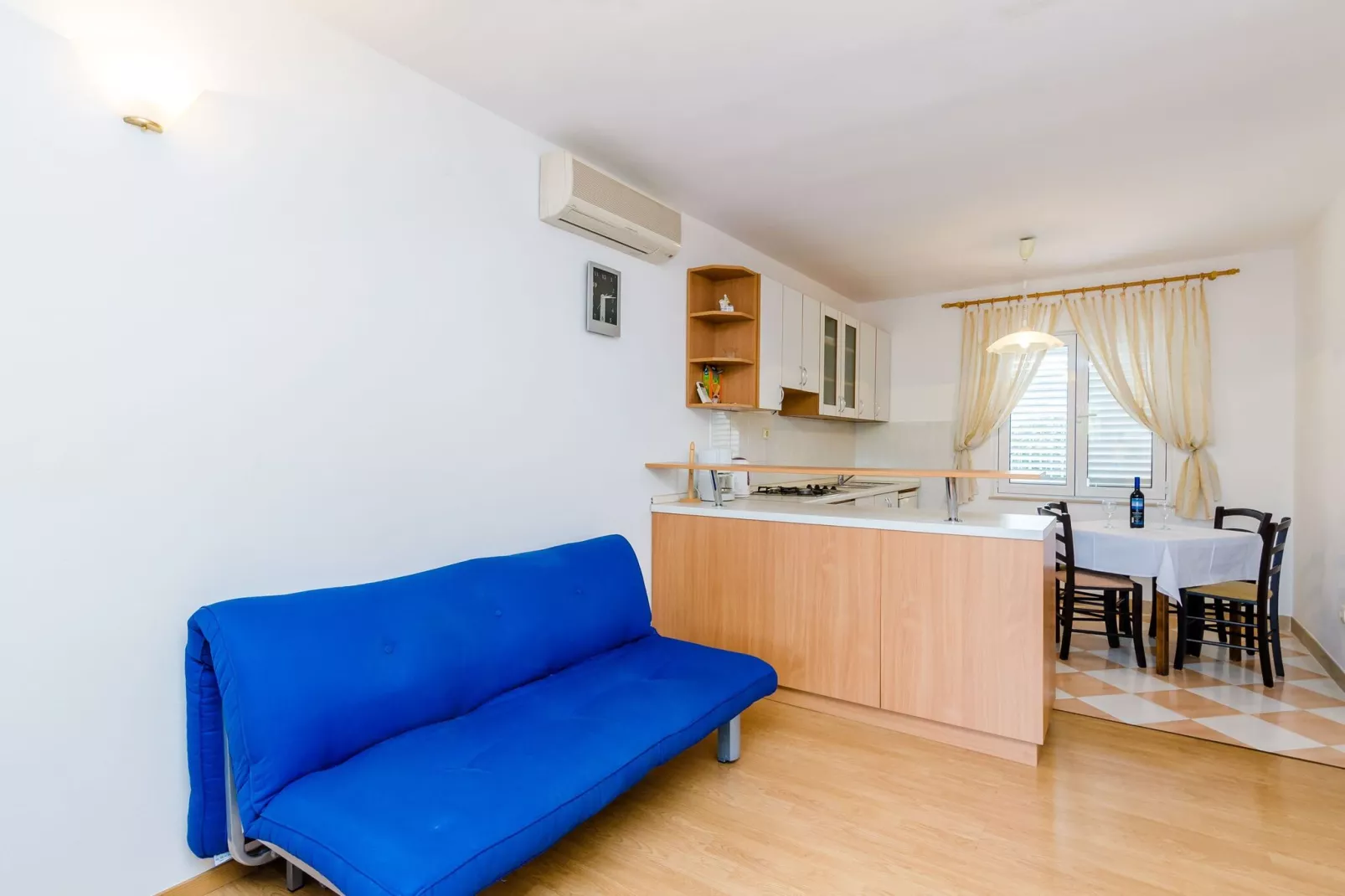 Apartment & Rooms Villa Katarina - One Bedroom Apartment with Terrace and Sea View-Salon
