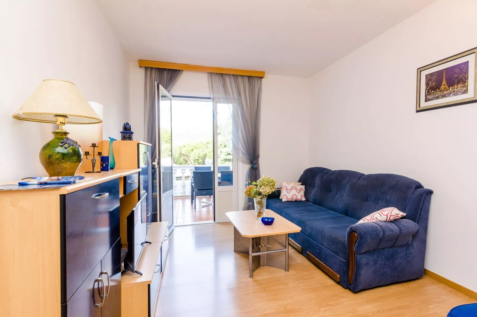 Apartment & Rooms Villa Katarina - One Bedroom Apartment with Terrace and Sea View-Salon