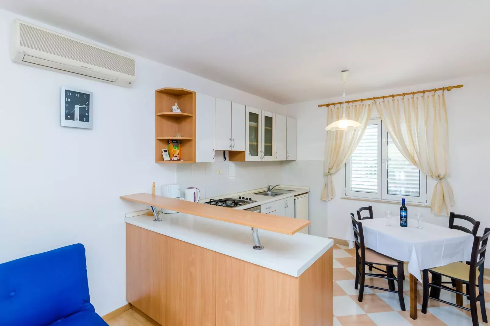 Apartment & Rooms Villa Katarina - One Bedroom Apartment with Terrace and Sea View-Cuisine