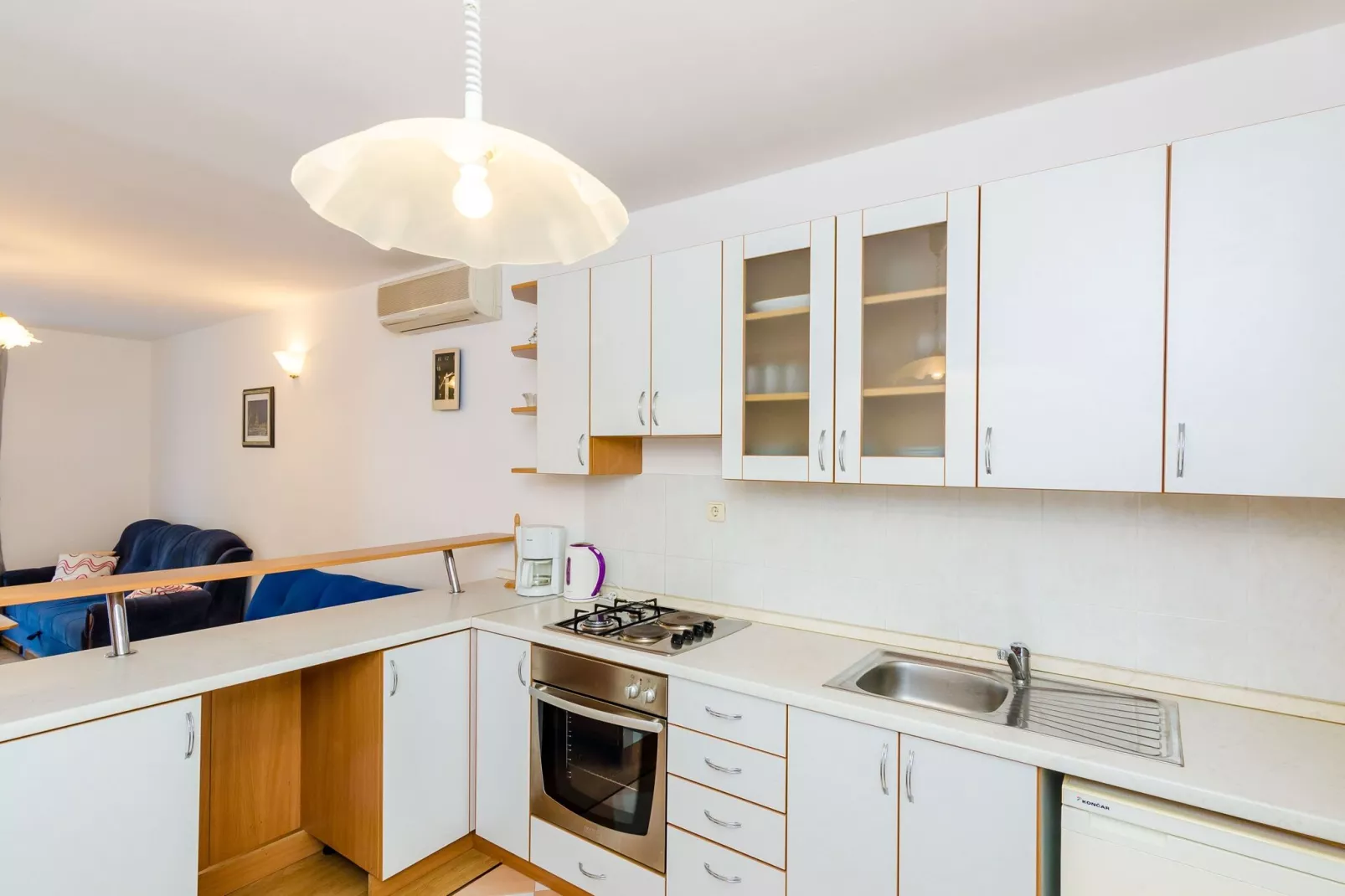 Apartment & Rooms Villa Katarina - One Bedroom Apartment with Terrace and Sea View-Cuisine