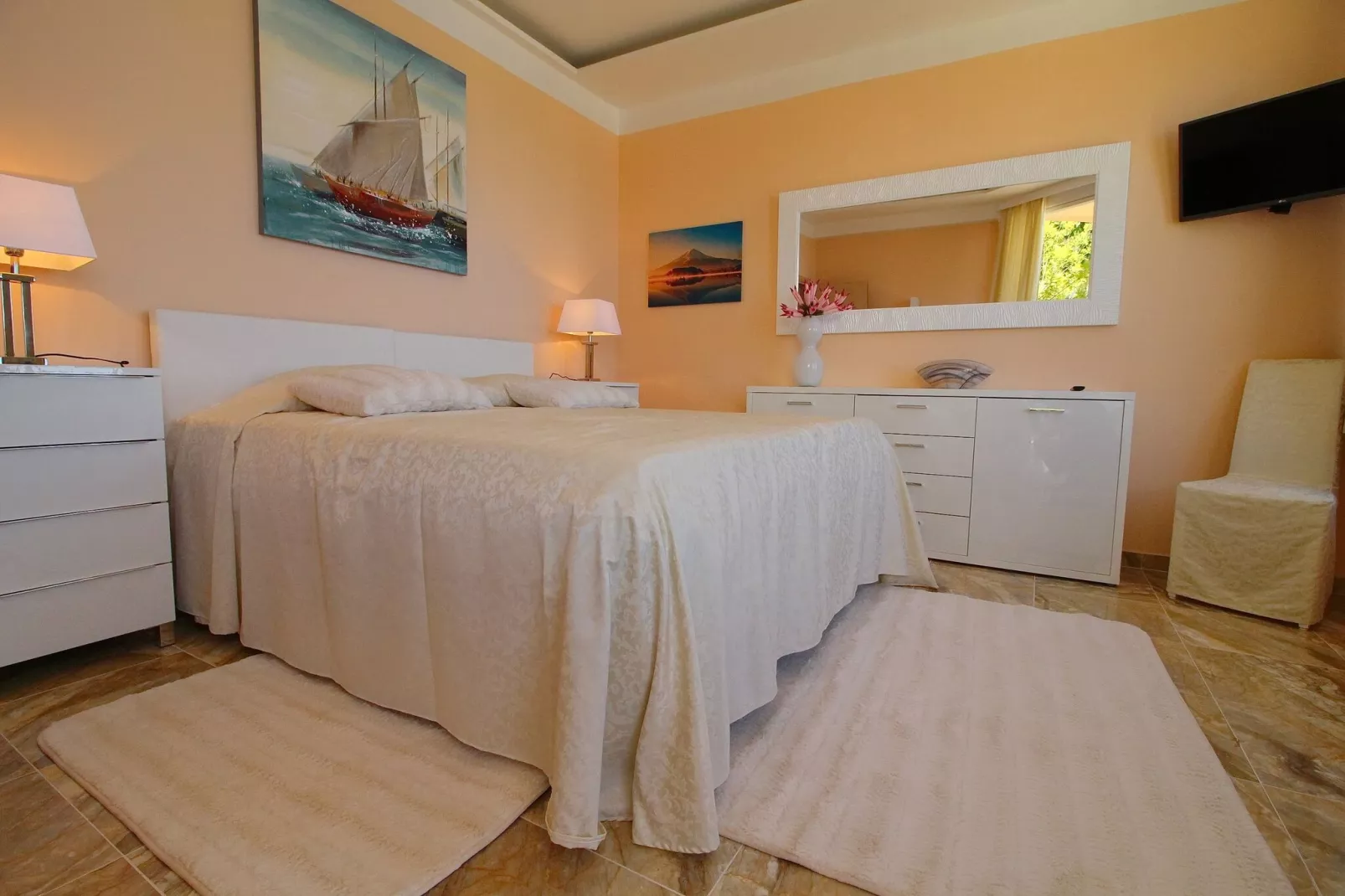 Hotel Pansion Villa Antonio - Two Bedroom Suite with Balcony and Sea View 17-Bedroom