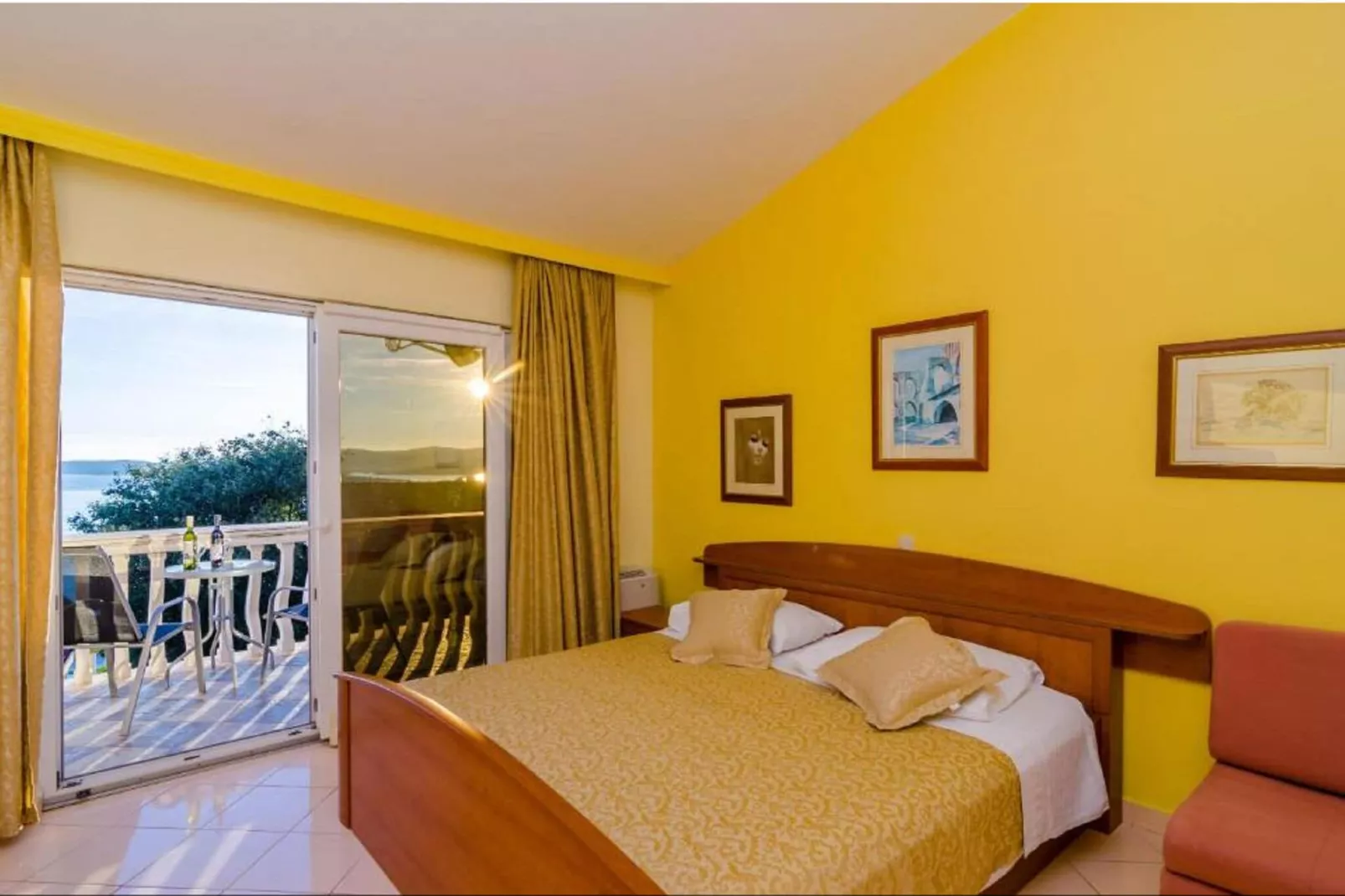 Hotel Pansion Villa Antonio - Two Bedroom Suite with Balcony and Sea View 17-Bedroom