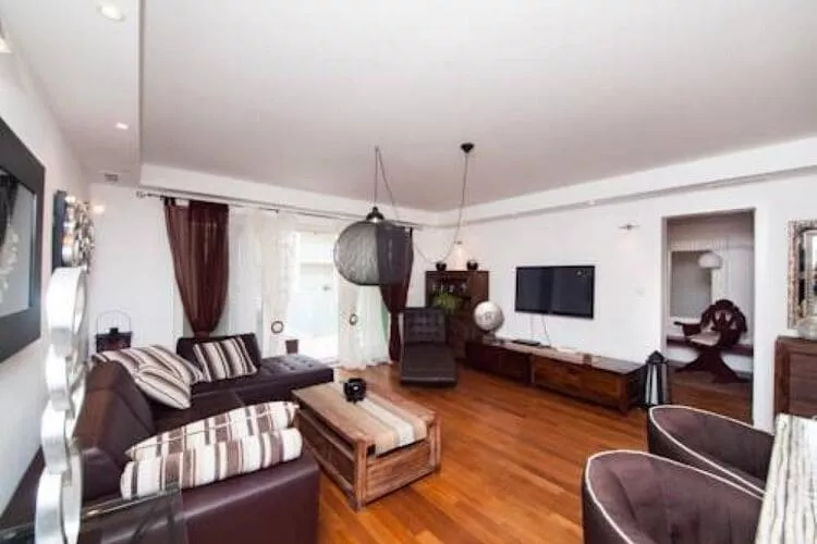 Apartment Vesna - Superior Three Bedroom Apartment with Balcony-Wohnzimmer