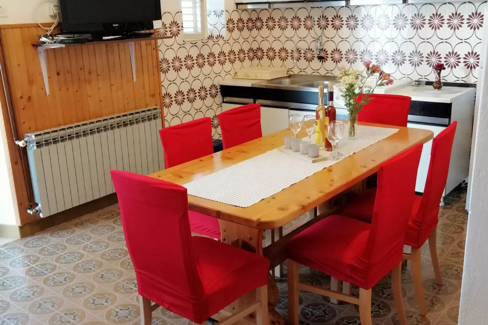Apartments Marita - Two Bedroom Apartment-Esszimmer
