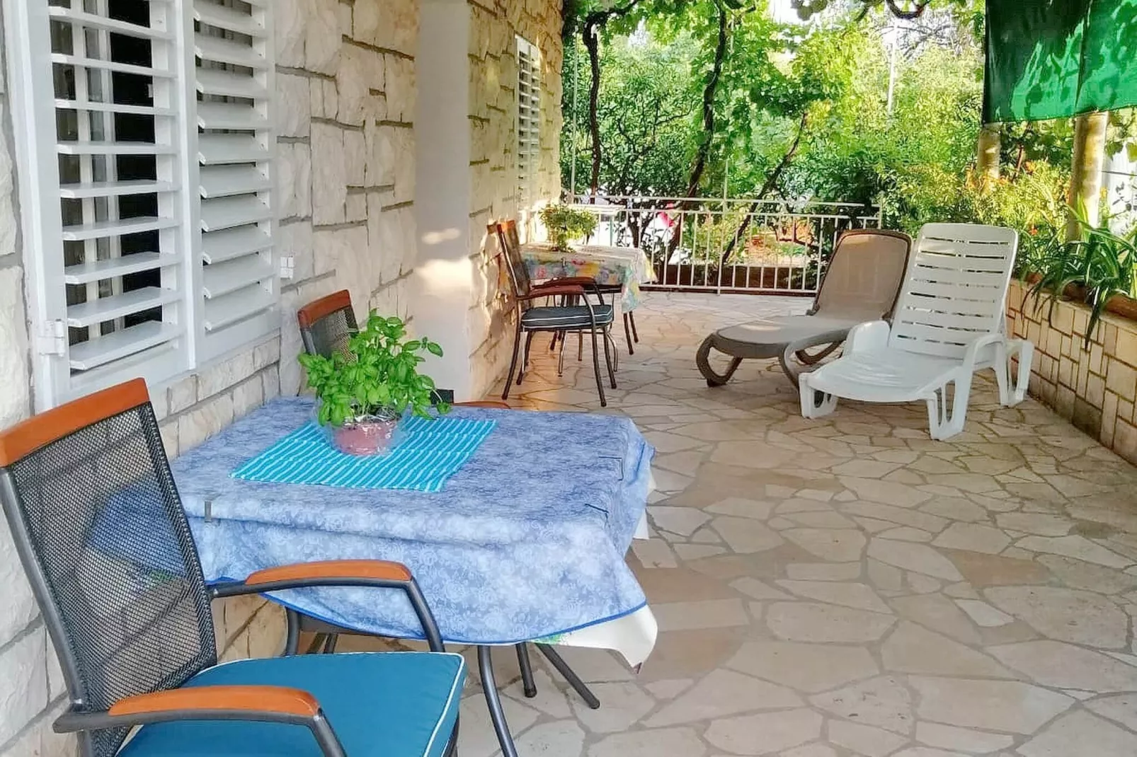 Apartments Marita - Two Bedroom Apartment-Terrasse