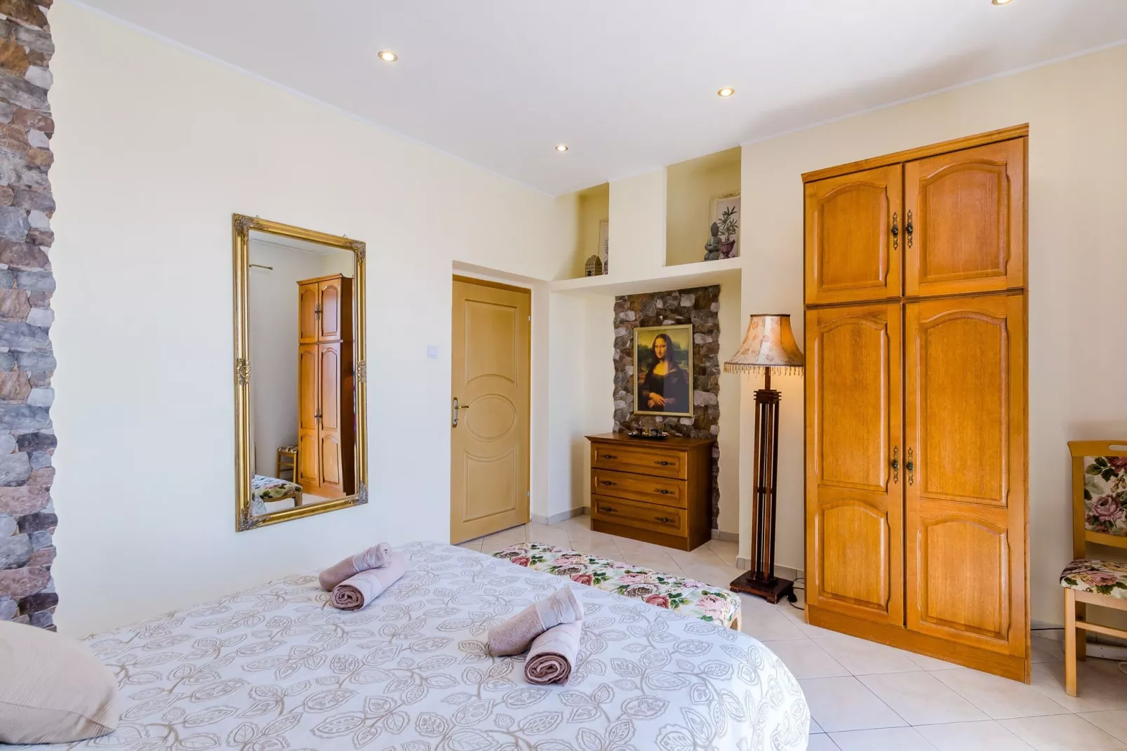 Villa Adrian - Six Bedroom Villa with Swimming pool and Sea View-Bedroom