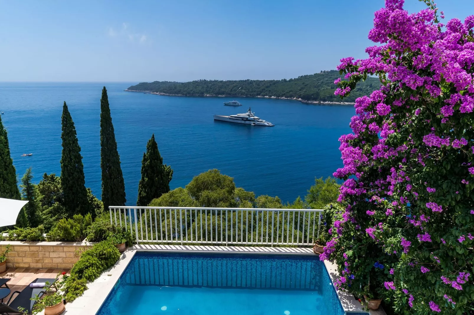 Villa Adrian - Six Bedroom Villa with Swimming pool and Sea View-Pool
