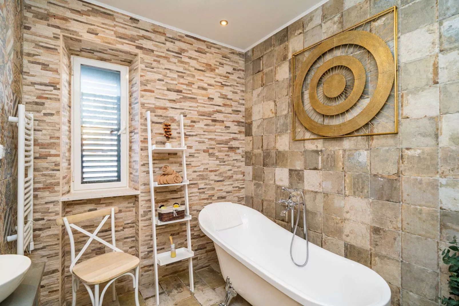 Villa Adrian - Six Bedroom Villa with Swimming pool and Sea View-Bathroom