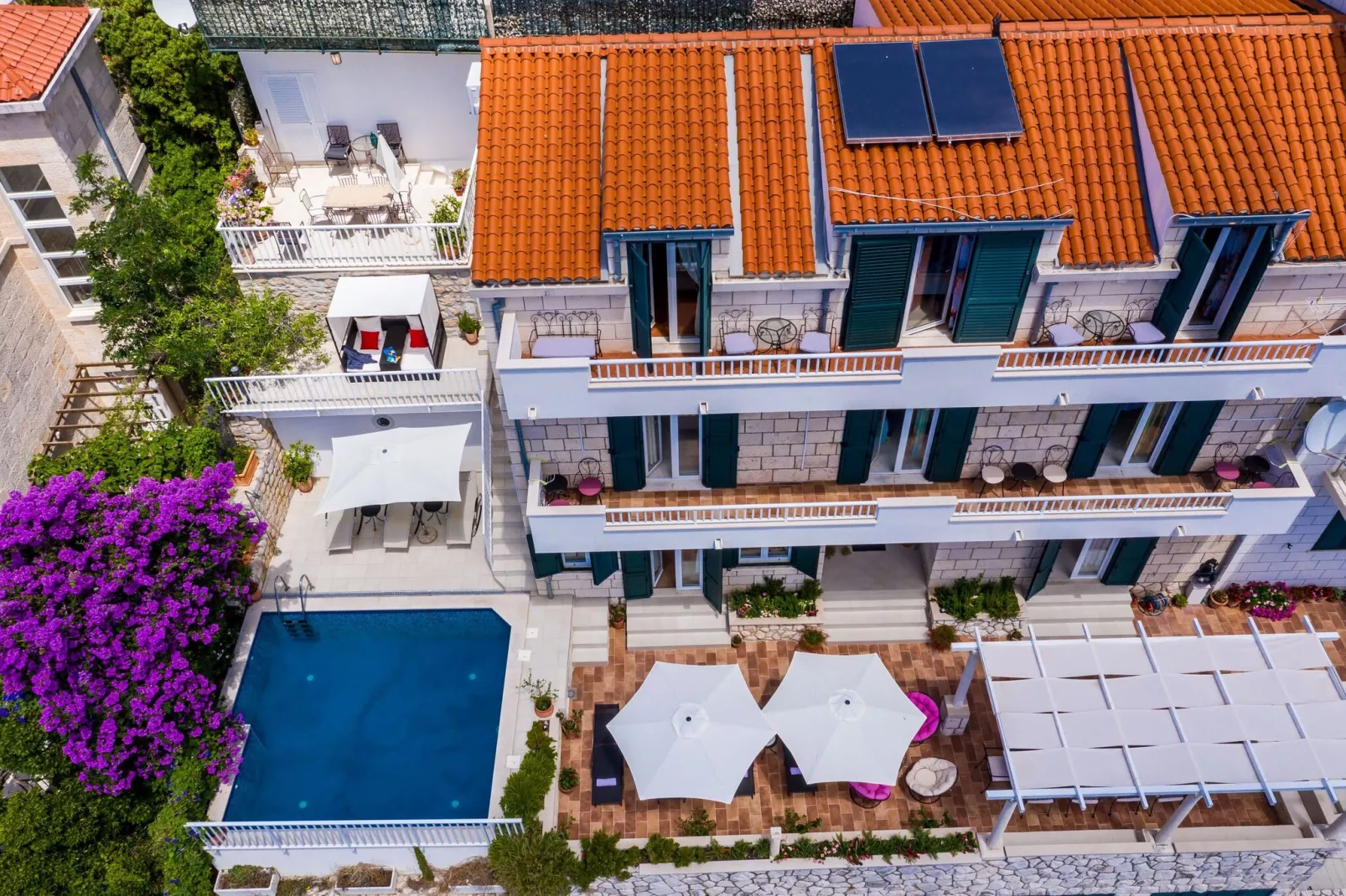 Villa Adrian - Six Bedroom Villa with Swimming pool and Sea View-Outdoor