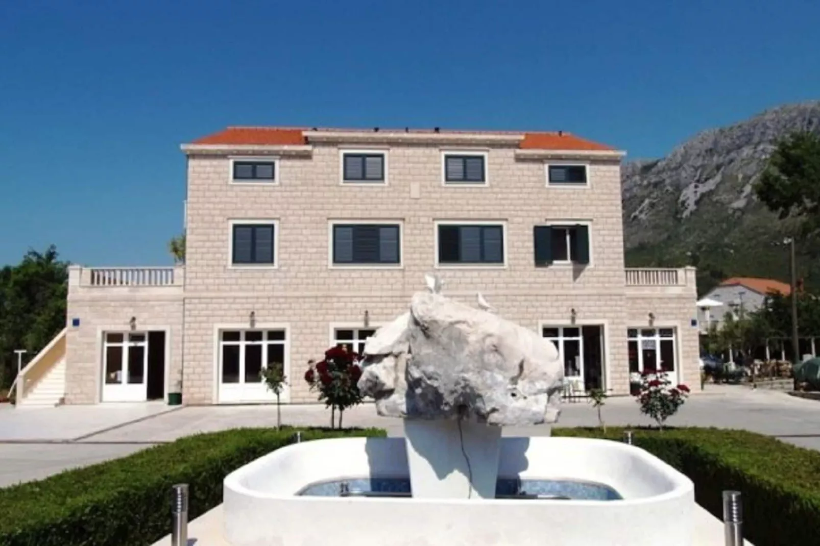Villa Dubelj Dubrovnik -Deluxe Double or Twin Room with Balcony-Außenbereich