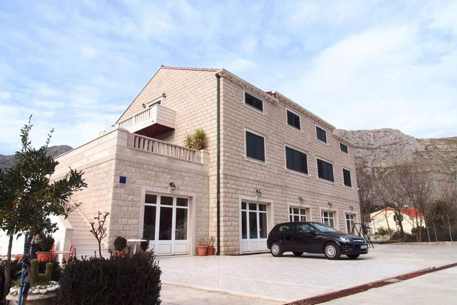 Villa Dubelj Dubrovnik -Deluxe Double or Twin Room with Balcony-Außenbereich