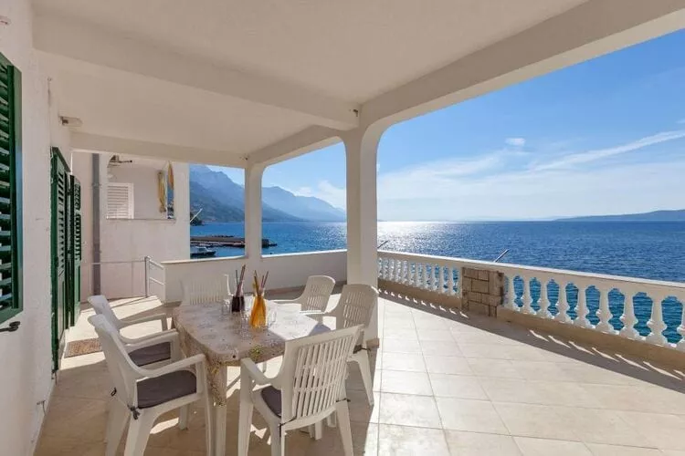 Apartments Nena (ST) - One Bedroom Apartment with Terrace and Sea View (A4)-Terrace