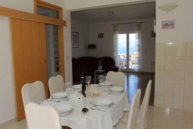 Apartments Villa Muškat - Duplex Three Bedroom Apartment with Balcony Sea View(VELIKI)-Salle à manger