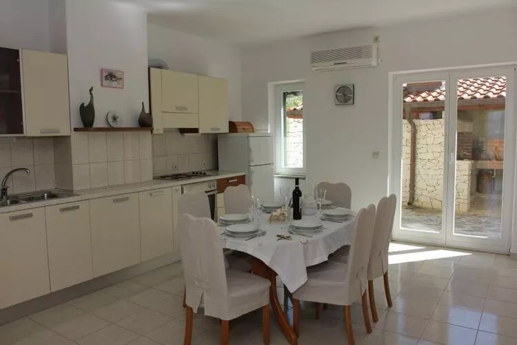 Apartments Villa Muškat - Duplex Three Bedroom Apartment with Balcony Sea View(VELIKI)-Cuisine