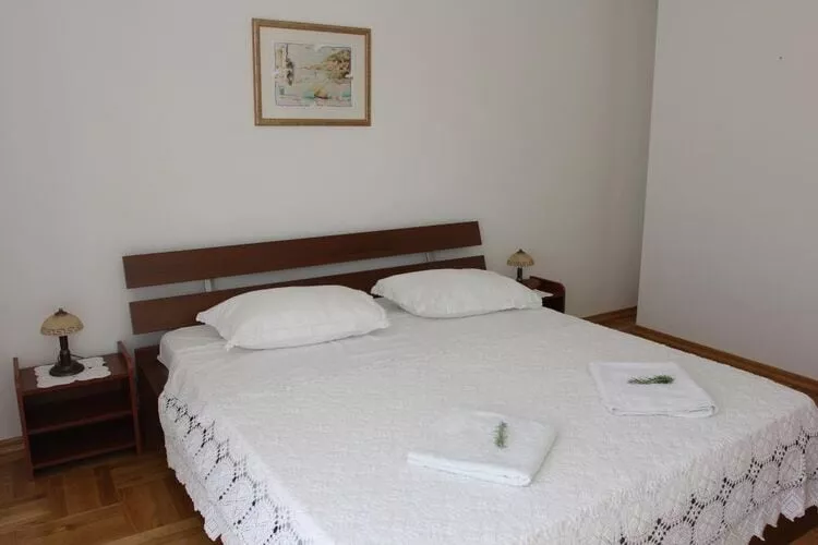 Apartments Villa Muškat - Duplex Three Bedroom Apartment with Balcony Sea View(VELIKI)-Chambre