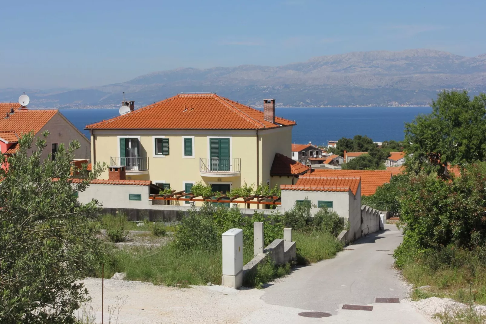 Apartments Villa Muškat - Duplex Three Bedroom Apartment with Balcony Sea View(VELIKI)-Extérieur