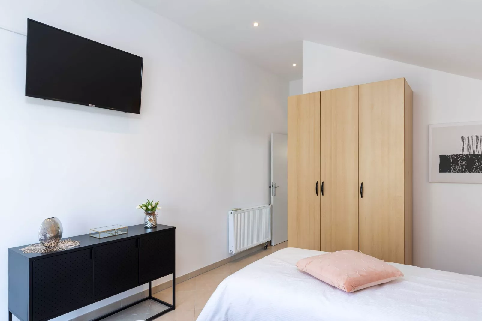 Apartments Subrenum - Comfort Two Bedroom Apartment with Terrace and Sea View (A2)-Bedroom