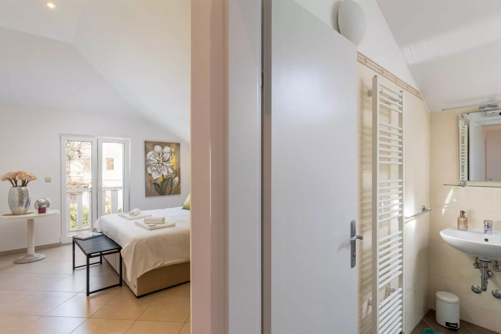 Apartments Subrenum - Comfort Two Bedroom Apartment with Terrace and Sea View (A2)-Indoor