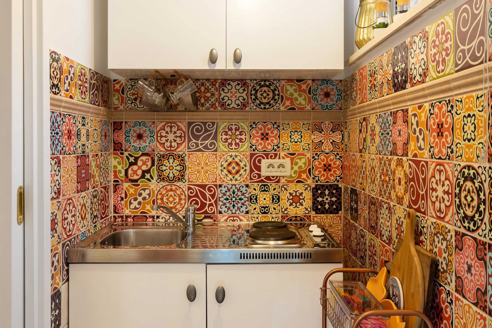 Apartments Subrenum - Superior Studio Apartment with Small Terrace (S4)-Kitchen