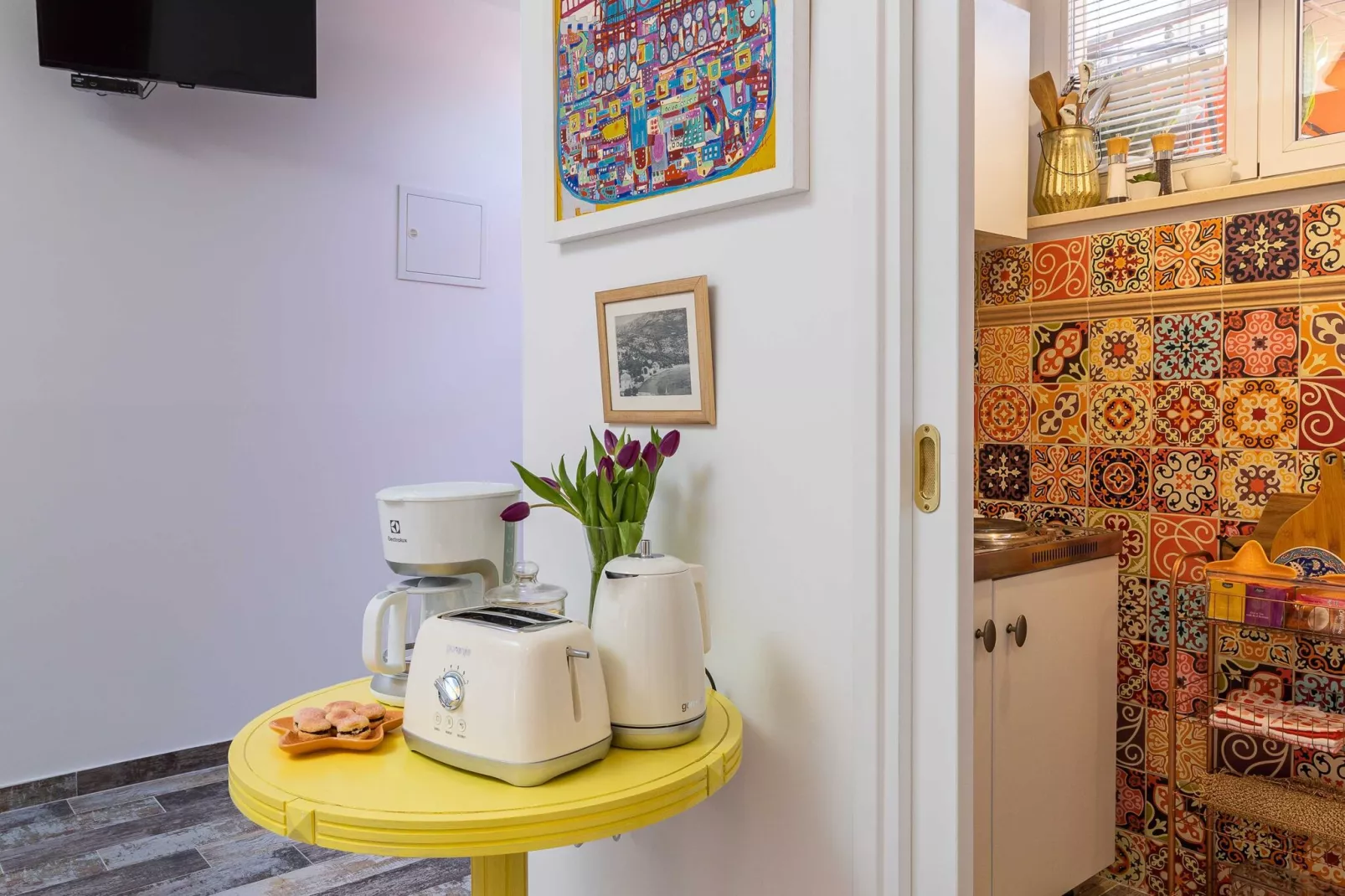 Apartments Subrenum - Superior Studio Apartment with Small Terrace (S4)-Indoor