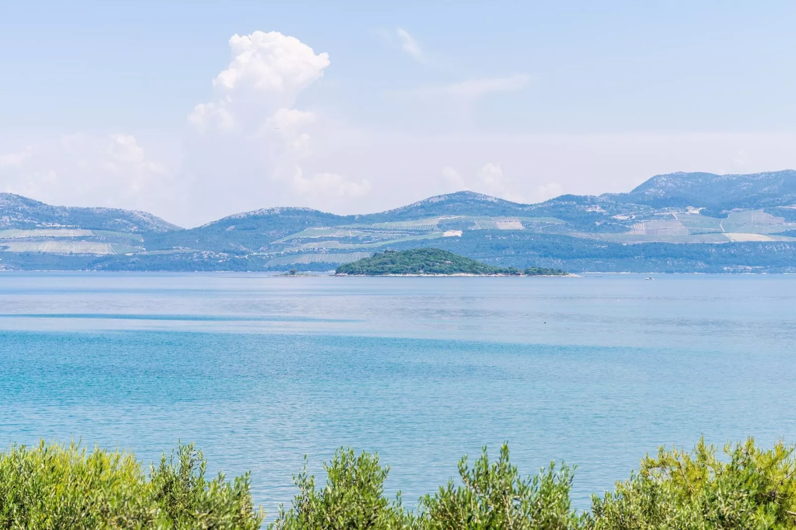 Apartments Glavor - One Bedroom Apartment with Terrace and Sea View (A1)-Aussicht