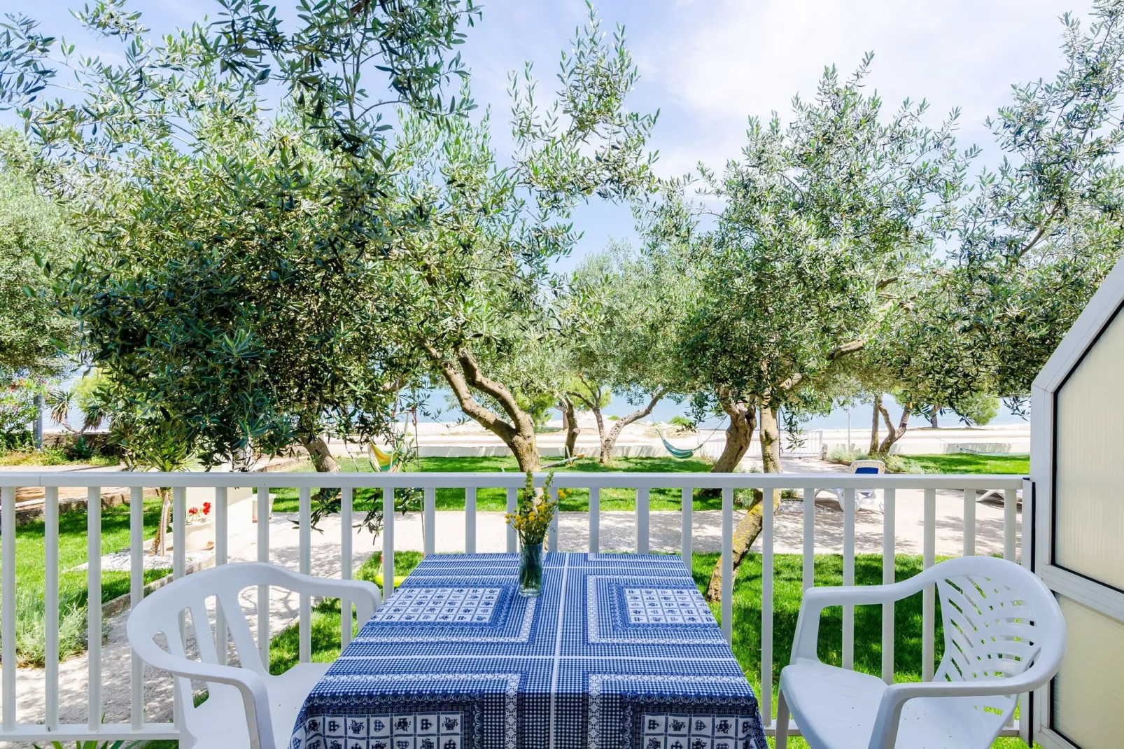 Apartments Glavor - One Bedroom Apartment with Terrace and Sea View (A1)-Terrasse