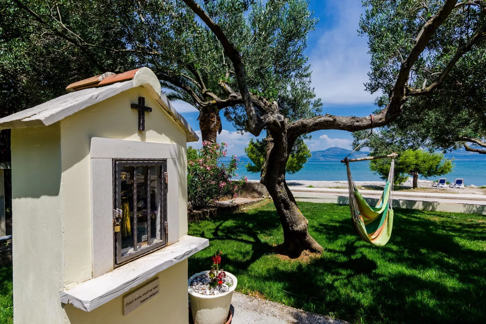 Apartments Glavor - Standard Studio Apartment with Terrace and Sea View (SA2)-Gardens summer