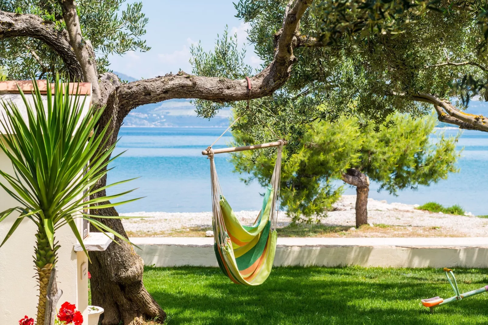 Apartments Glavor - Standard Studio Apartment with Terrace and Sea View (SA2)-Gardens summer