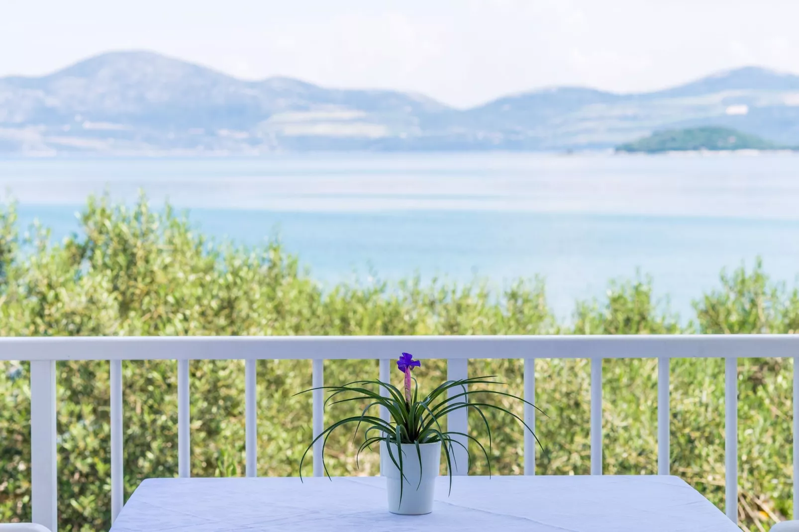 Apartments Glavor - One Bedroom Apartment with Balconies and Sea View (A5)-View